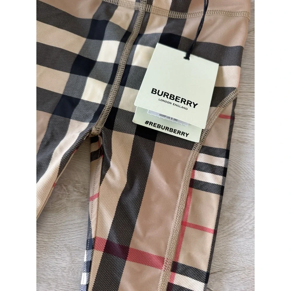 Burberry Isabella Archive Print Leggings 2 Year‎ 2Y New tags $260